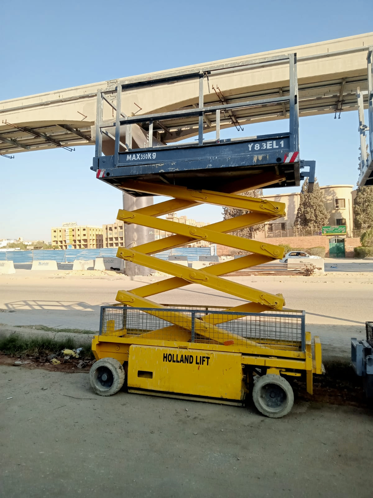 سيزر لفت ديزل وكهرباء بجميع الارتفاعات